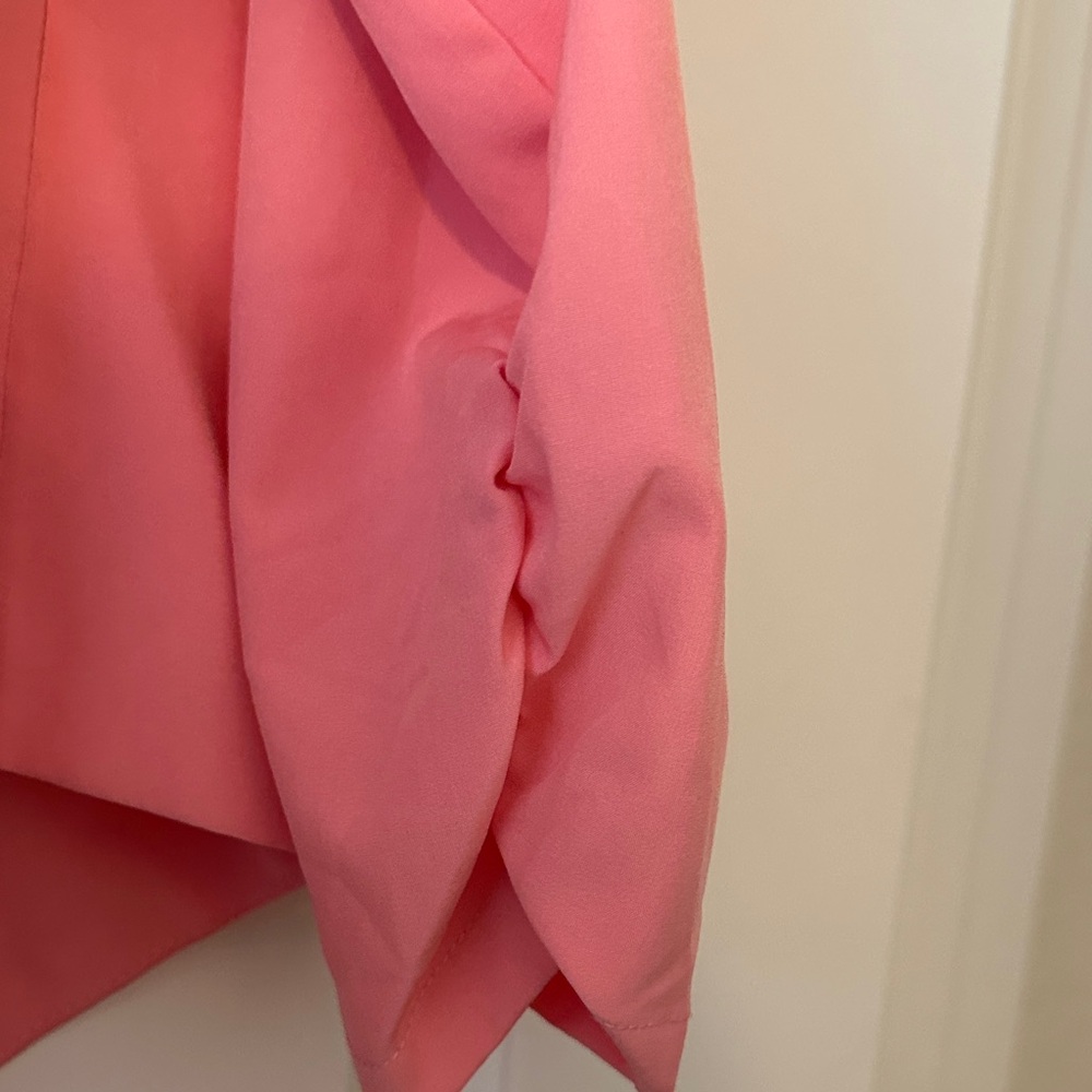 Pink Open Front Cardigan - Picture 4 of 5